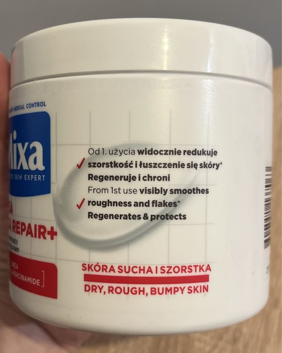 Mixa nowy krem balsam urea cica repair+ 400ml regenerujący do ciała