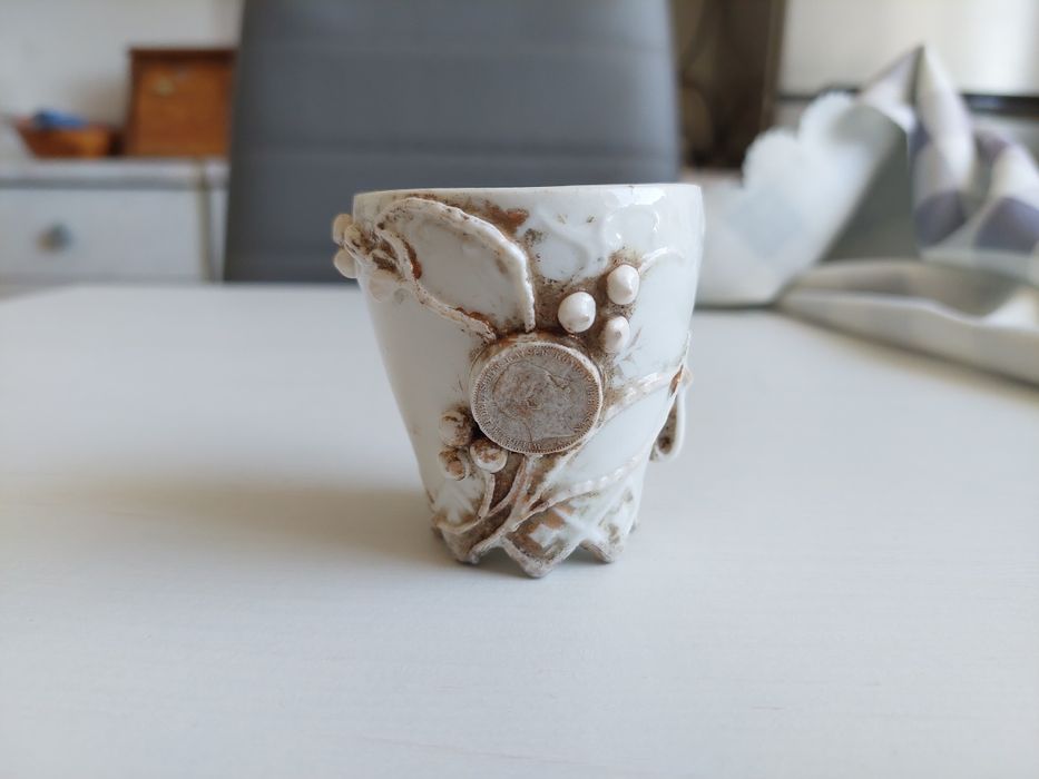 Pruska Filiżanka z Porcelany