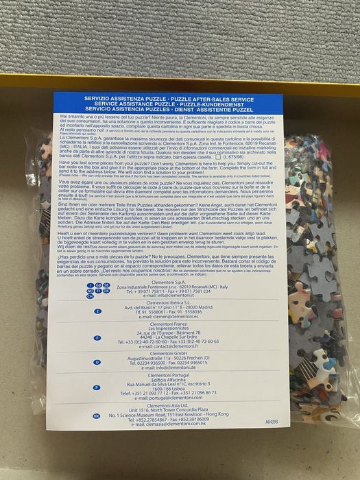 Puzzle da Tsum Tsum 1000 peças - Clementoni