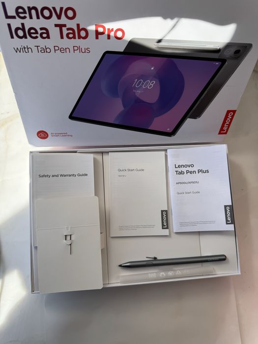 Tablet Lenovo Idea Tab Pro – 256GB com acessórios