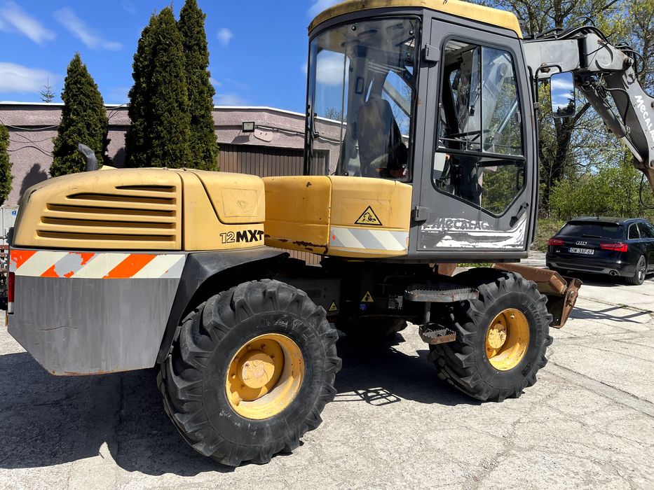 Mecalac 12 MXT 2008r | Widły + łyżki 3x, Krokodyl, skarpowa x2