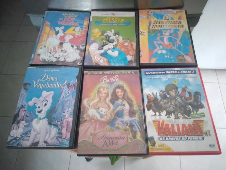 DVD's para  crianças