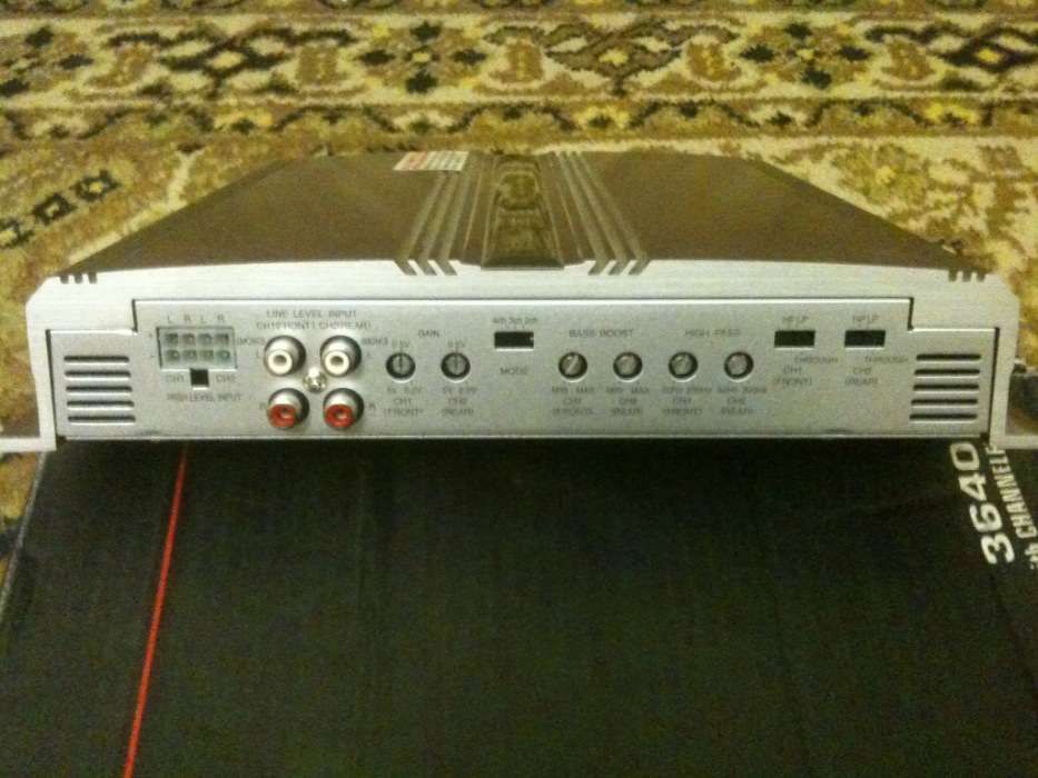 усилитель автомобильный Eclipse 36401 (Fujitsu Ten)