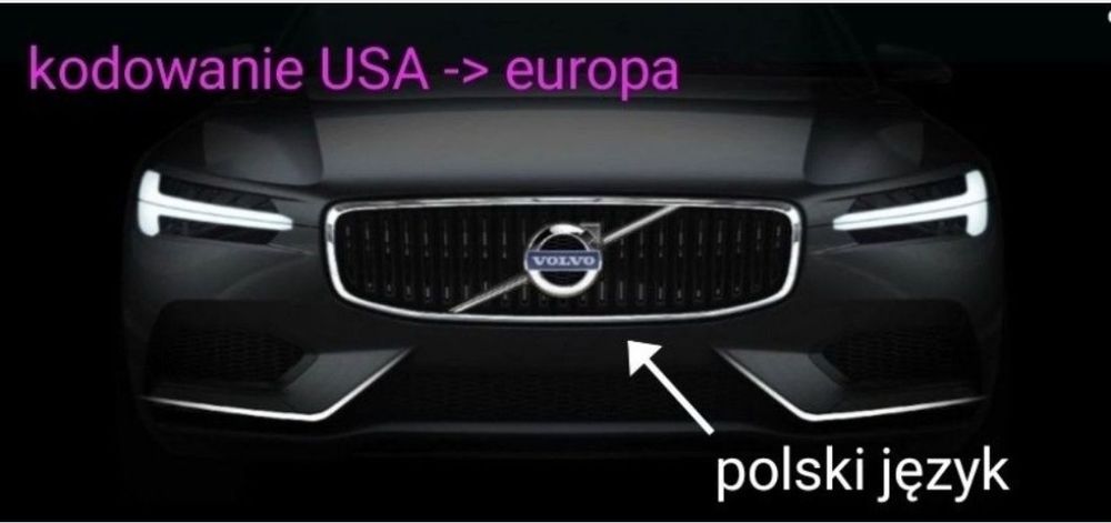 Volvo kodowanie konwersjawanie programowanie język polski doagnostyka