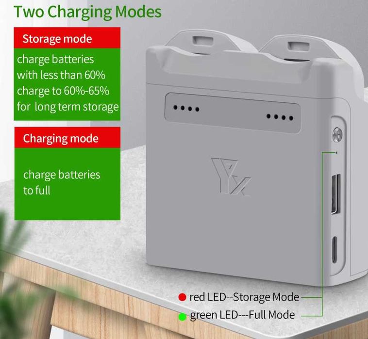 Ładowarka HUB drona DJI NEO na 2-akumulatory szybka funkcja-storage
