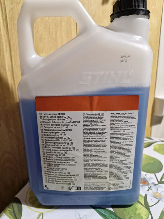 Активна піна з воском