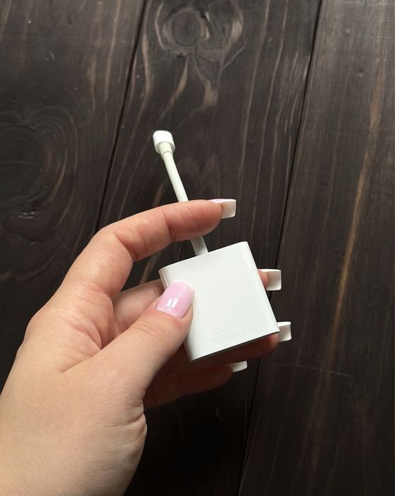 Оригінальний перехідник Apple  Lightning to USB 3 Camera Adapter A1619