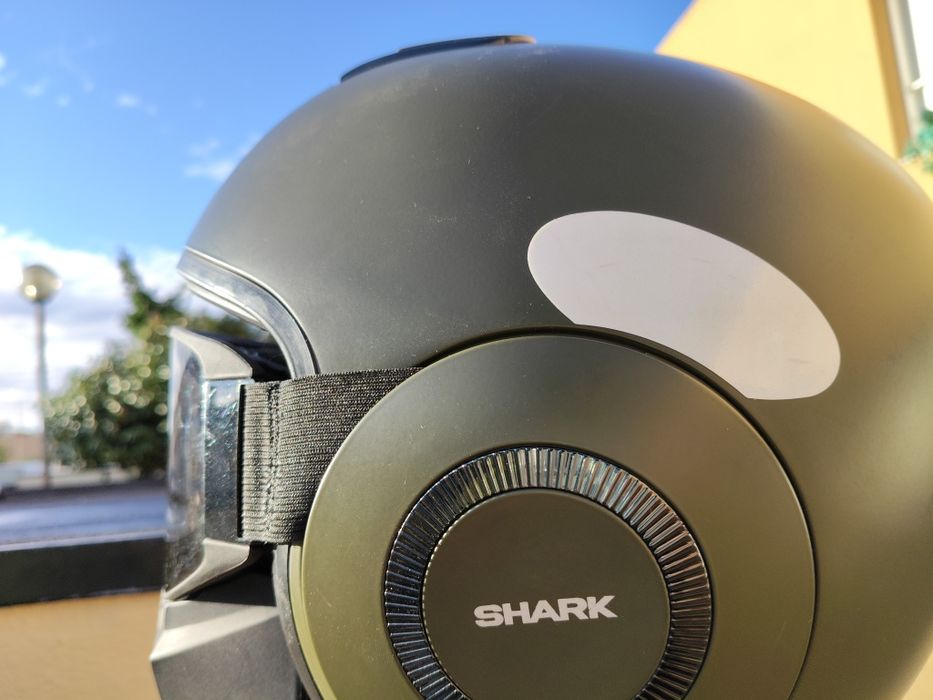 Capacete Shark Raw / Drak Verde Traz-os-Montes / Verde Tático (Mate)