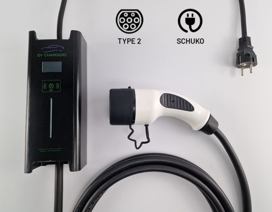 Carregador tipo 2 carro elétrico