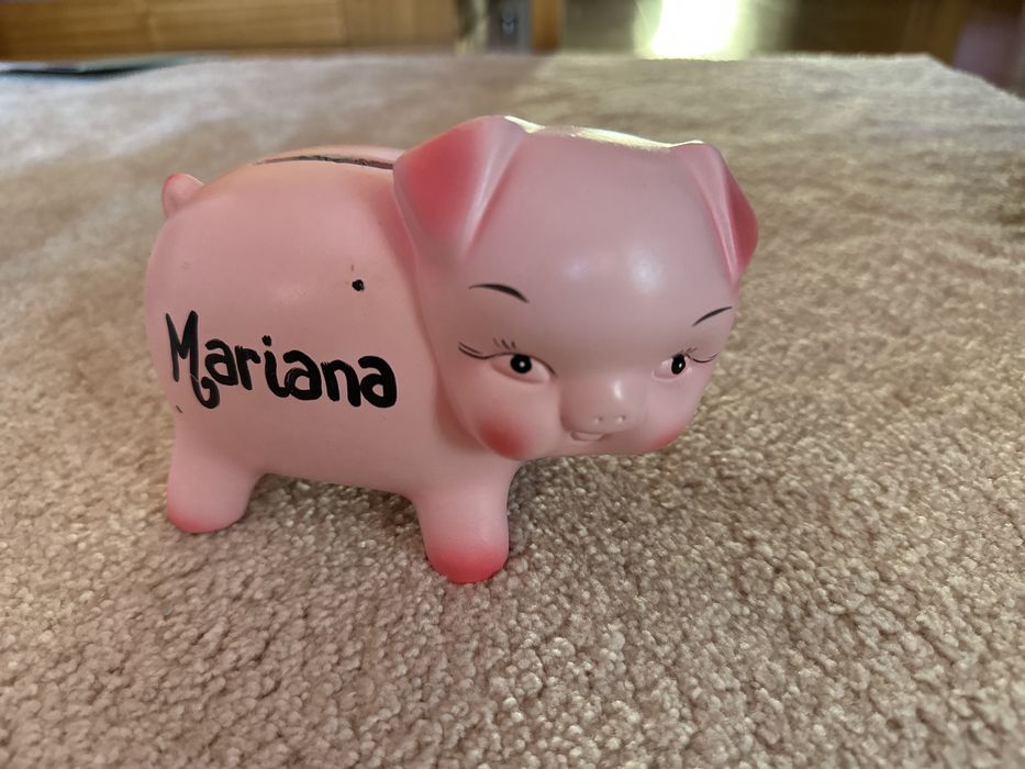 2 mealheiro com nome Mariana