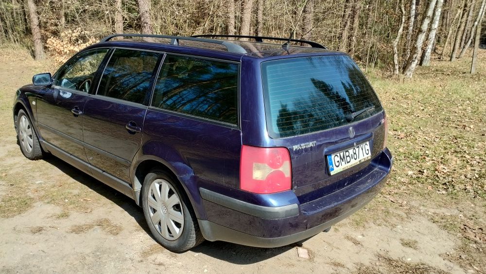 Passat B5 1,9 TDI kombi+hak, OC/PT do lipca