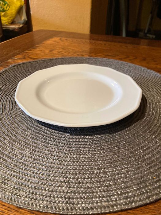 Talerzyk deserowy 19 cm porcelana - 10 sztuk