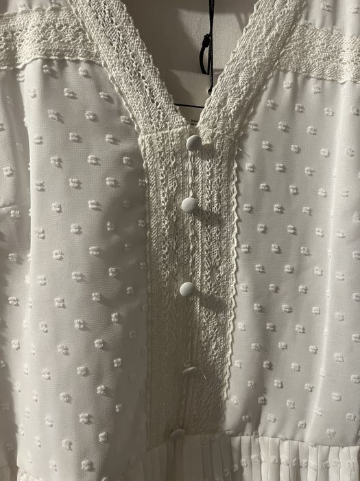 Biala sukienka nowa z metką boho
