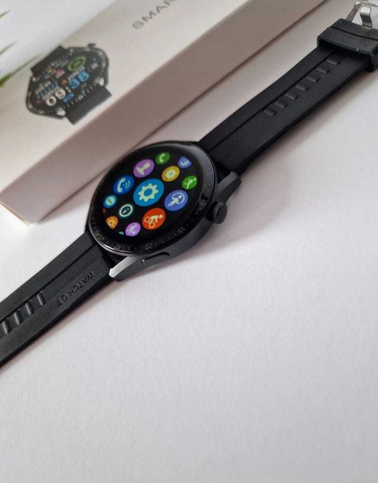 Nowy smartwatch czarny