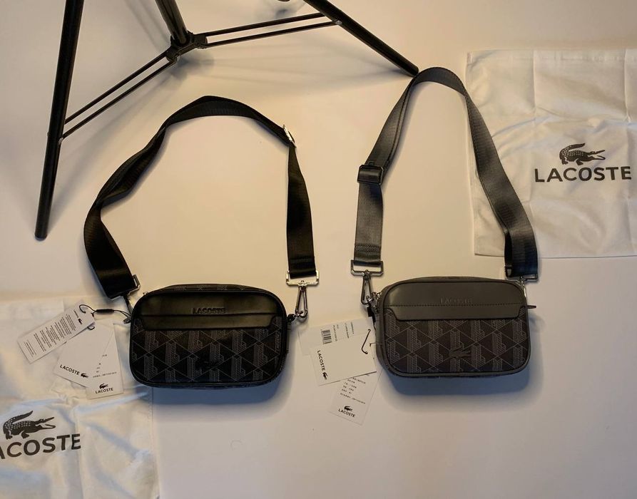 Сумка Lacoste 

- присутні гравіювання
- приємна на дотик
- присутні