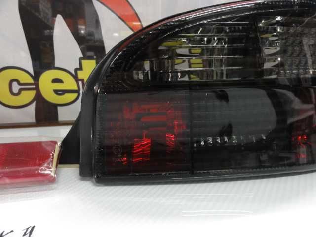Farolins / Faróis traseiros para Citroen Saxo 1996-2003 fundo smoke estilo inpro