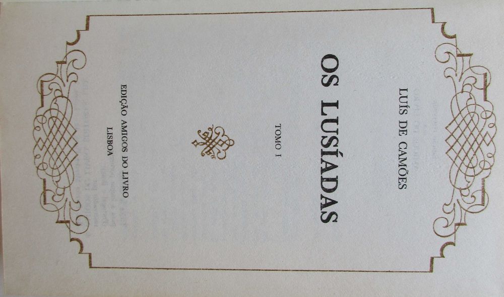 Luis de Camões - - - Os Lusíadas - - - - - 2 X Livros