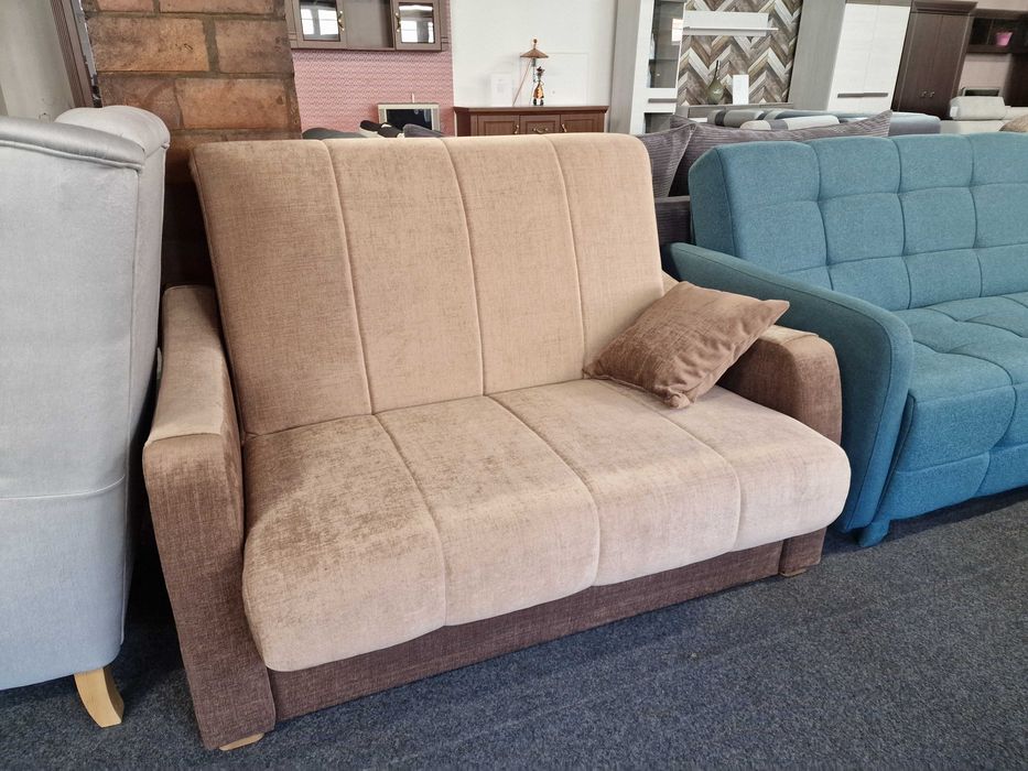 Łóżko (sofa dwuosobowa) z funkcją spania i pojemnikiem