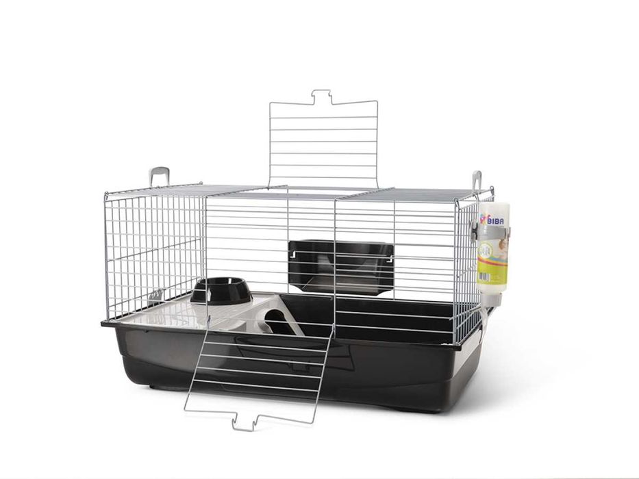 NOVO - Gaiola Nero 2 De Luxe para Roedores – Grande, Completa