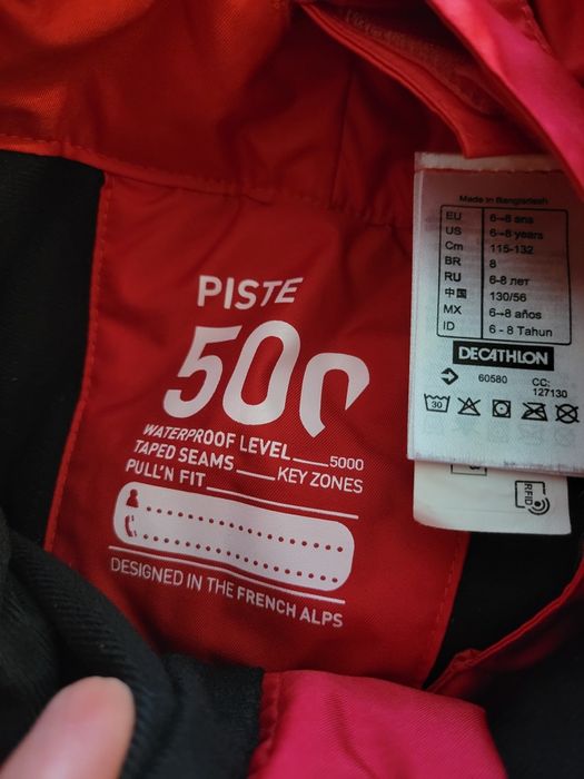 Calças neve 5-9 anos + luvas