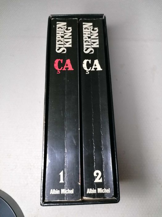 Ça (Edição Francesa de 1988) - Stephen King - 2 Vols.