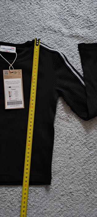 Nowa bluzka t-shirt coccodrillo r. 134 prążek
