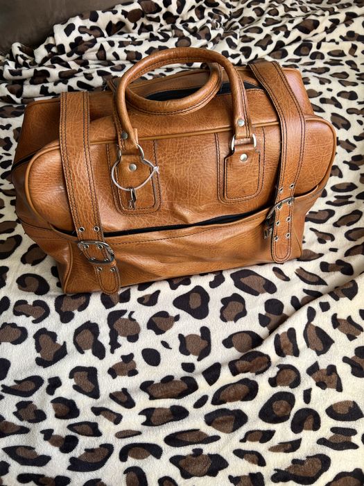 Сумка дорожня екошкіра