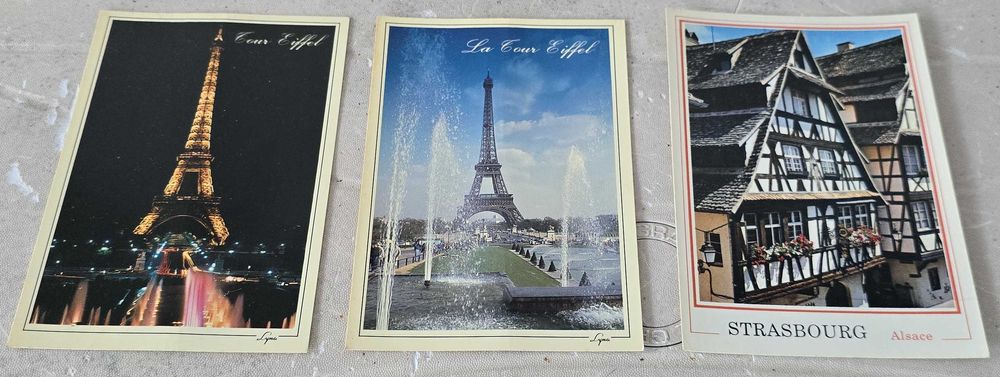 Postais antigos a cores varios