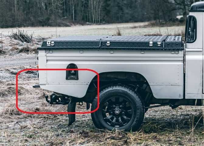 painel valance trás land rover defender 110 130
