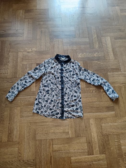 Koszula elegancka damska kwiaty s