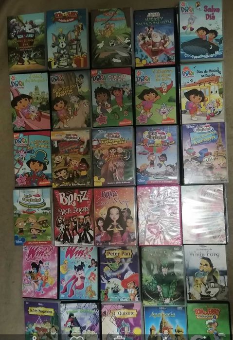 DVD´s originais animação