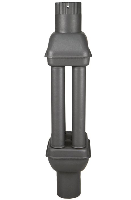 Radiator stalowy promiennik do kominka kozy fi120 wydajność +35% 90cm