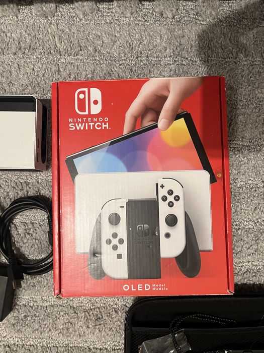 Nintendo switch OLED biały