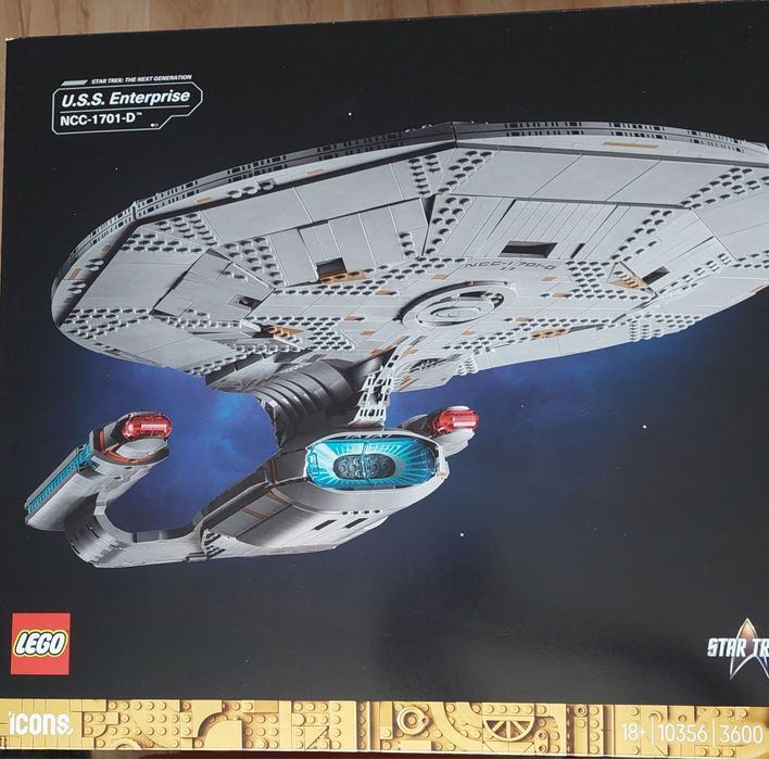 Lego Icons 10356 bez figurek Enterprise