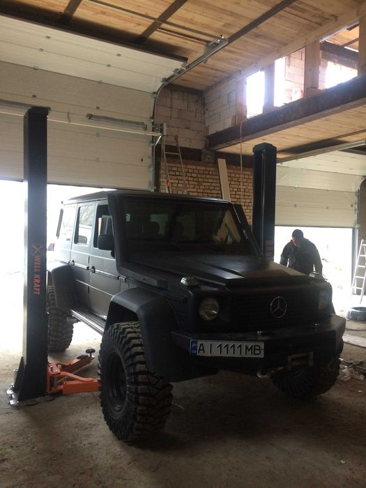 двухстоичный подъемник 5 т. Длинные лапы.