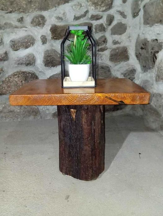 Mesa rústica para casa