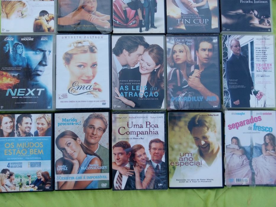 30 DVDs incluindo os fura casamentos