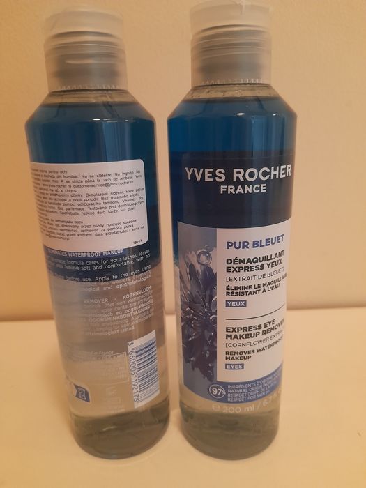 Yves Rocher plyn dwufazowy do demakijażu oczu  200 ml 2 sztuki