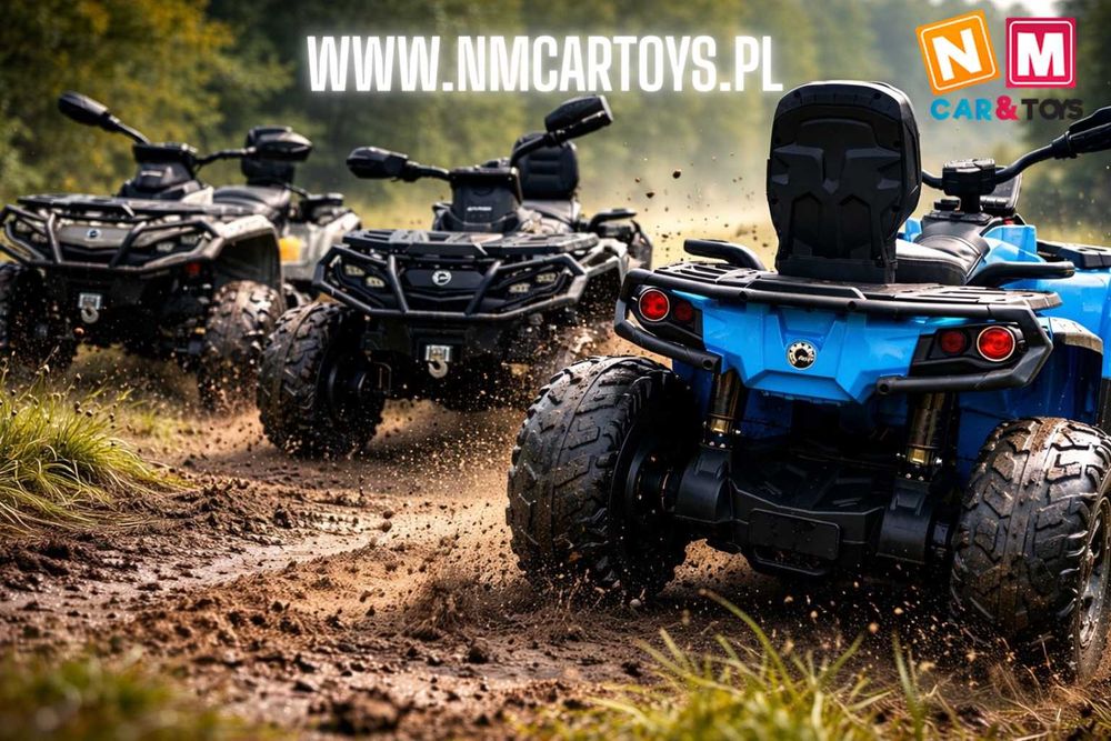Quad Outlander 800W 24V 4x4 Auto na akumulator elektryczny 2os. dzieci
