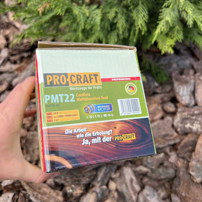 Акумуляторний реноватор Procraft PMT22 НОВИЙ (без АКБ і ЗП)