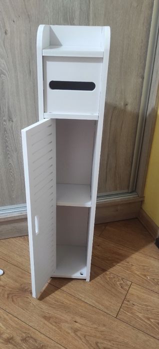 Słupek szafka łazienkowa stojak na papier toaletowy chusteczki 80cm