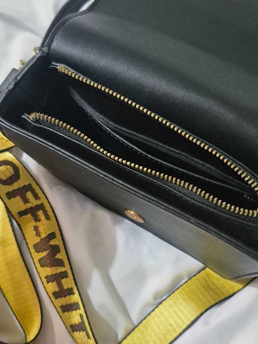 Сумка чорна off white