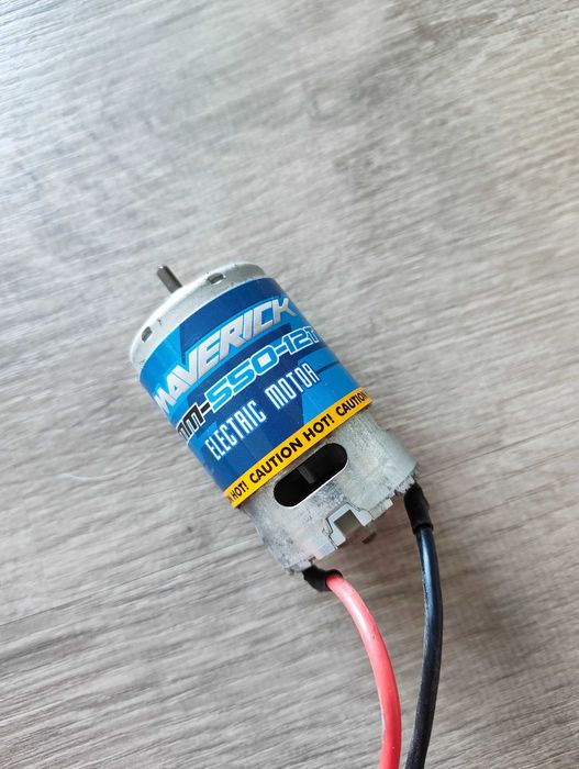 Pack RC: Motor MM-550 12T + ESC Maverick 60A Waterproof (Quase novo!)