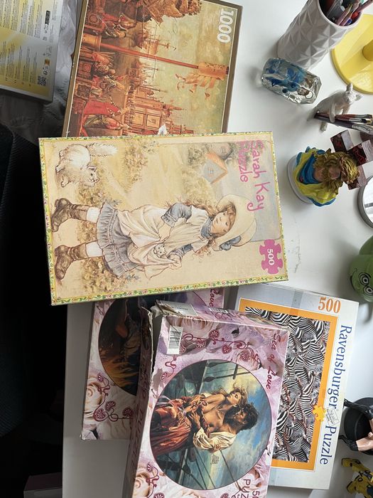 7 puzzles alguns completos