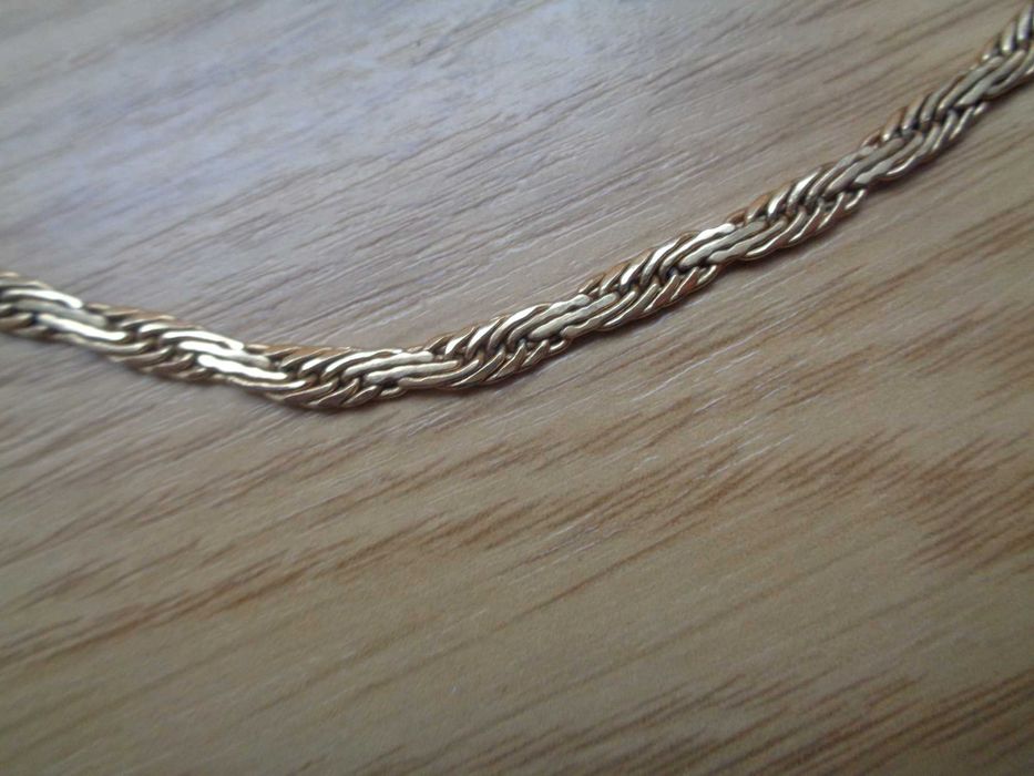 Łańcuszek gruby przeplatany- nowa cena