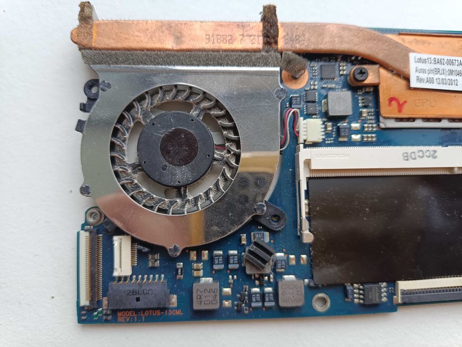 Материнська плата ноутбука Samsung 530U3С NP530U4C материнская плата