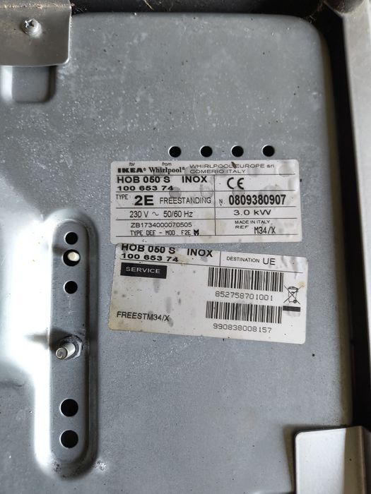 Płyta przenośna elektryczna Ikea