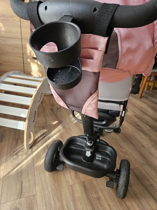 Rowerek trójkołowy kinderkraft różowy