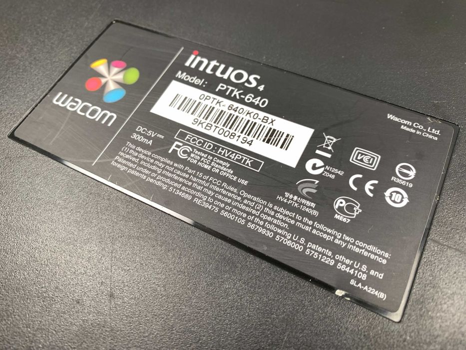 Profesjonalny Tablet Wacom Intuos 4 PTK-640 A5