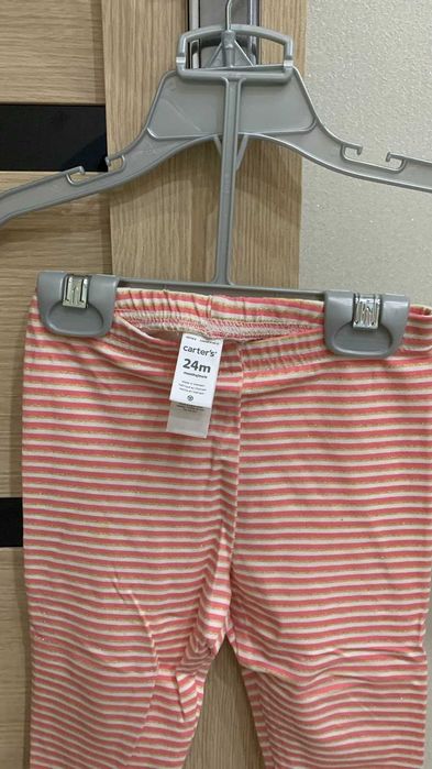 Продам нові штани лосини Carter's для дівчинки 24 місяці